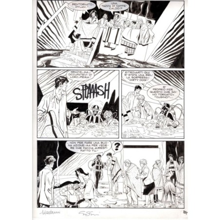 Dylan Dog - Meteoropatia - p.84 - Montanari/Grassani - Tavola Originale  - 2007