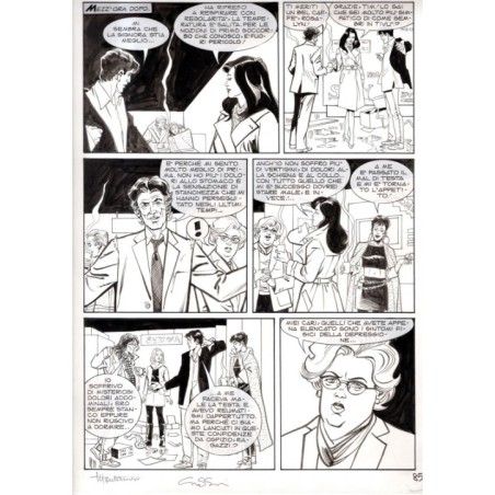 Dylan Dog - Meteoropatia - p.85 - Montanari/Grassani - Tavola Originale  - 2007