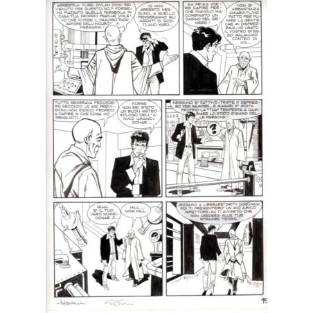 Dylan Dog - Meteoropatia - p.95 - Montanari/Grassani - Tavola Originale  - 2007