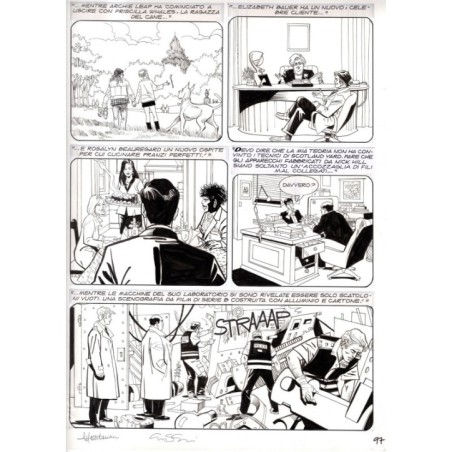 Dylan Dog - Meteoropatia - p.97 - Montanari/Grassani - Tavola Originale  - 2007