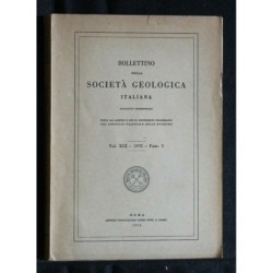 BOLLETTINO DELLA SOCIETA' GEOLOGICA ITALIANA. FASC. 3