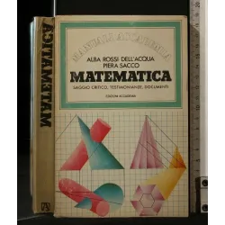 MATEMATICA SAGGIO CRITICO, TESTIMONIANZE, DOCUMENTI