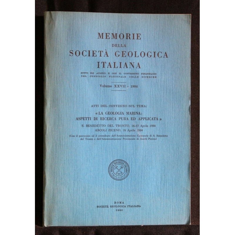 MEMORIE DELLA SOCIETA' GEOLOGICA ITALIANA