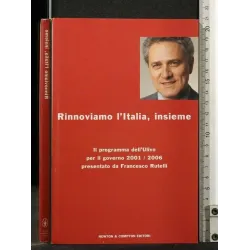 RINNOVIAMO L'ITALIA, INSIEME PROGRAMMA ULIVO 2001/2006