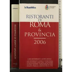 RISTORANTI DI ROMA & PROVINCIA 2006