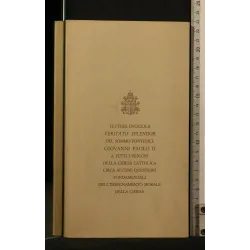 LETTERA ENCICLICA VIRITAS SPLENDOR DEL SOMMO PONTEFICE GIOVANNI