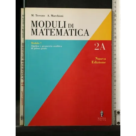 MODULI DI MATEMATICA VOL 2A