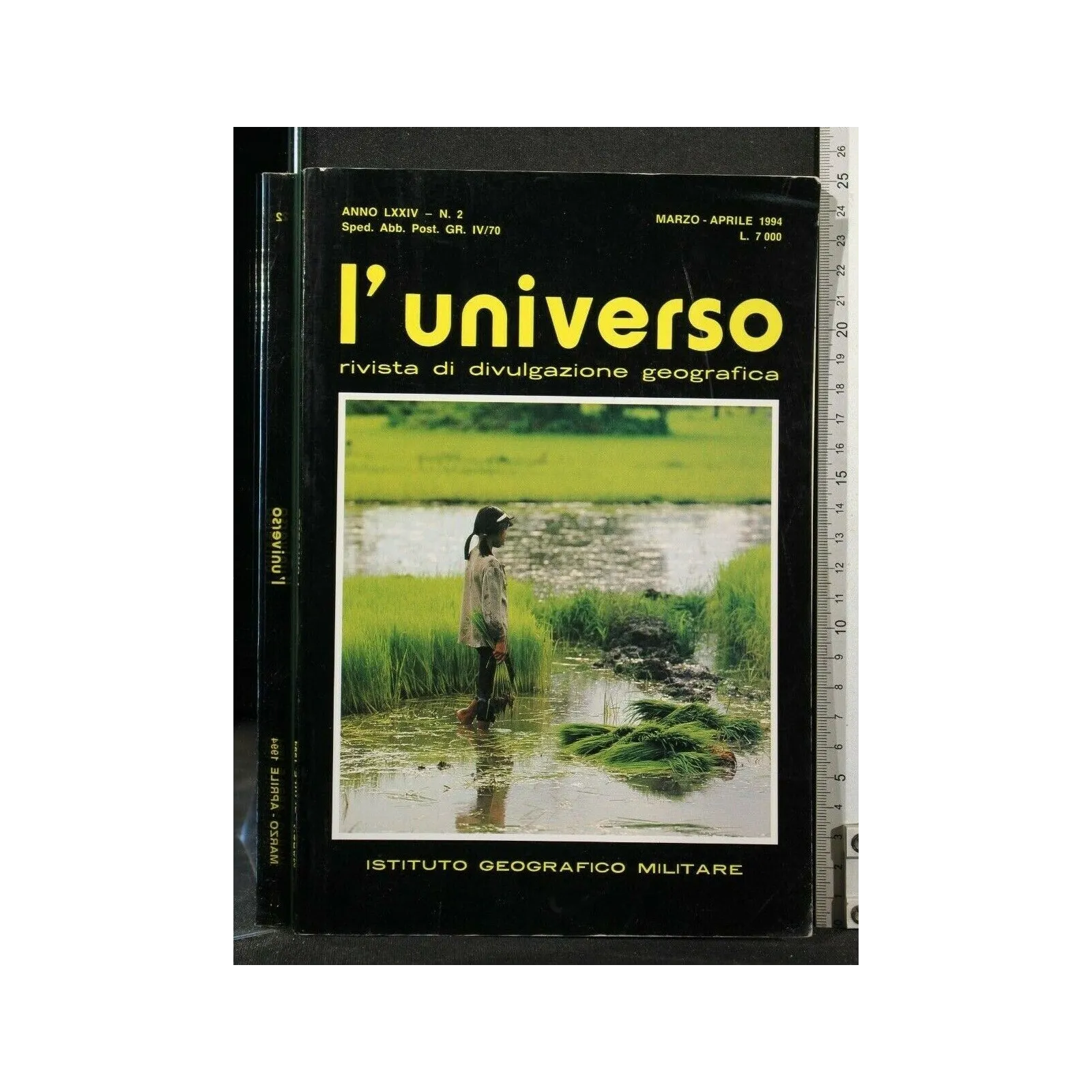L'UNIVERSO RIVISTA DI DIVULGAZIONE GEOGRAFICA MARZO-APRILE 1994