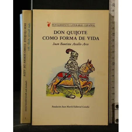DON QUIJOTE COMO FORMA DE VIDA