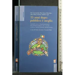 15 ANNI DOPO: PUBBLICO E' MEGLIO