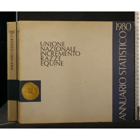 ANNUARIO STATISTICO 1980 UNIONE NAZIONALE INCREMENTO RAZZE