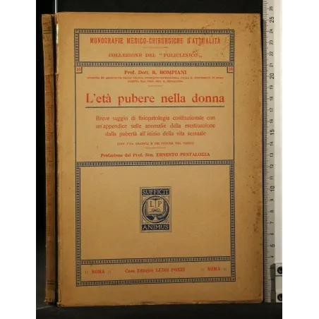 L'ETA' PUBERE NELLA DONNA