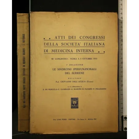 ATTI DEI CONGRESSI DELLA SOCIETA' ITALIANA DI MEDICINA INTERNA