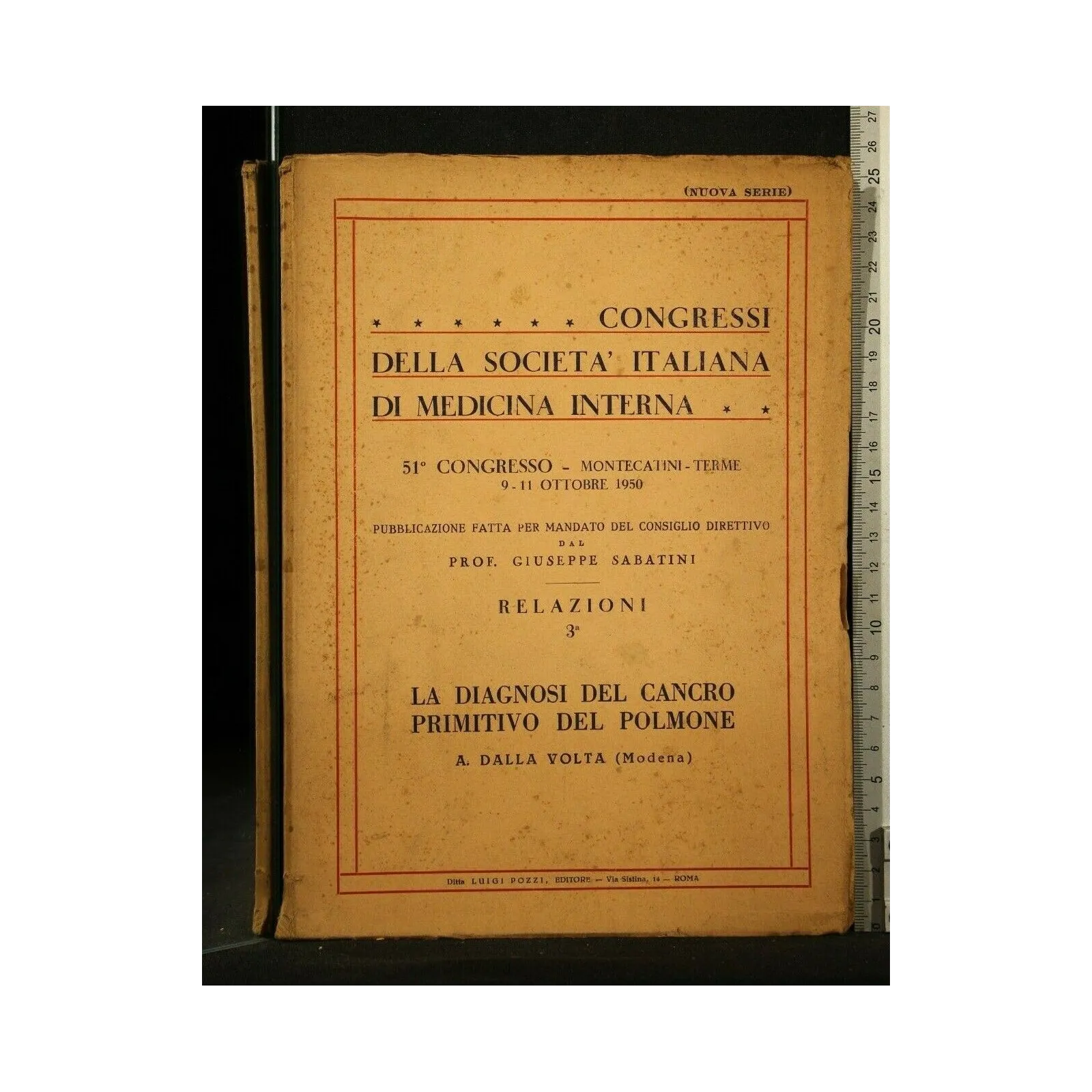 CONGRESSI DELLA SOCIETA' ITALIANA DI MEDICINA INTERNA LA