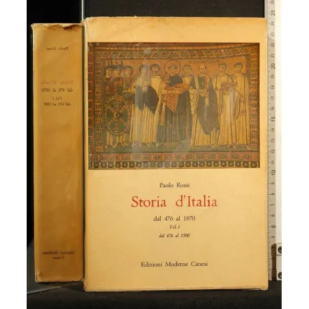 STORIA D'ITALIA DAL 476 AL 1870 VOLUME 1 DAL 476 AL 1500