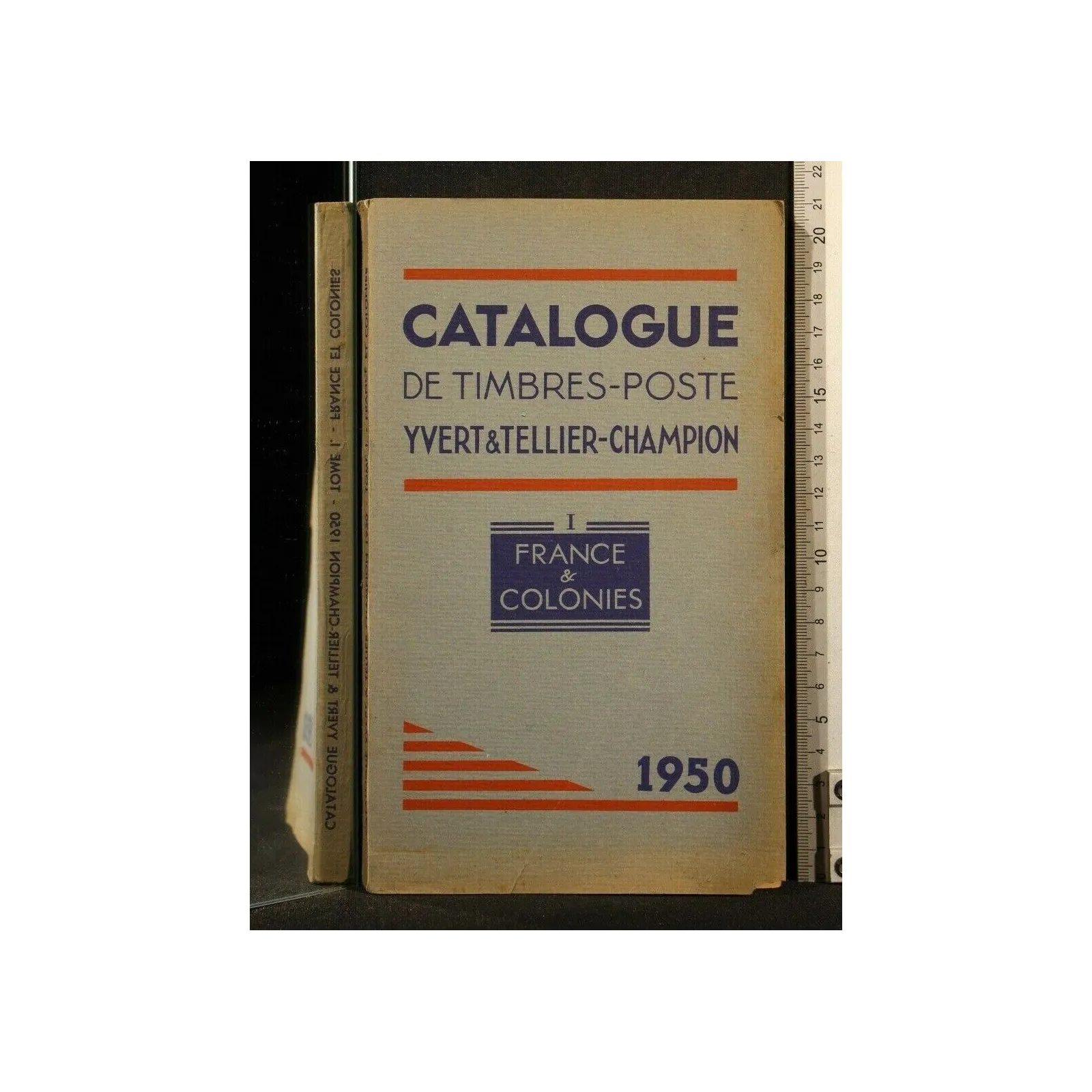CATALOGUE DE TIMBRES-POSTE YVERT & TELLIER-CHAMPION 1950 TOME I