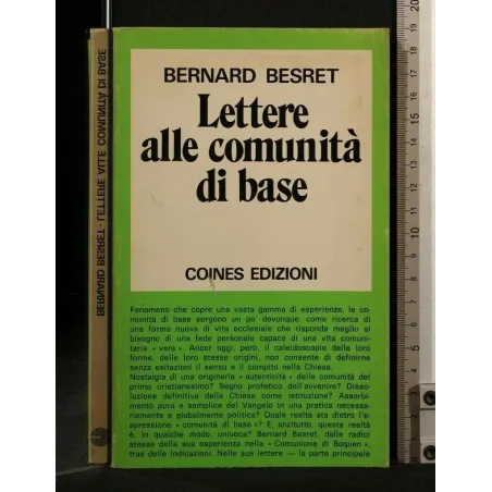 LETTERE ALLE COMUNITA' DI BASE