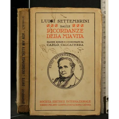 DALLE RICORDANZE DELLA MIA VITA