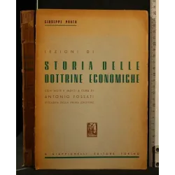 LEZIONI DI STORIA DELLE DOTTRINE ECONOMICHE