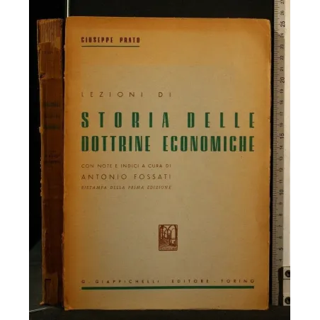 LEZIONI DI STORIA DELLE DOTTRINE ECONOMICHE