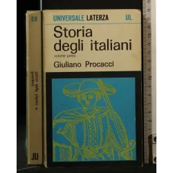 STORIA DEGLI ITALIANI VOLUMI 1,2