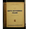 CORSO DI DIRITTO COSTITUZIONALE ITALIANO