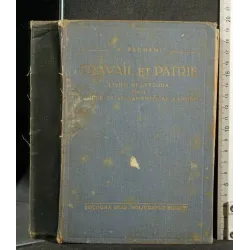 TRAVAIL ET PATRIE LIBRO DI LETTURA PER LE SCUOLE DI AVVIAMENTO