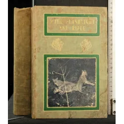 WITH FLASHLIGHT AND RIFLE