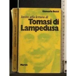 INVITO ALLA LETTURA DI TOMASI DI LAMPEDUSA