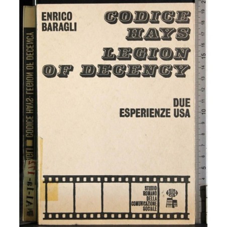 Codice hays legion of decency