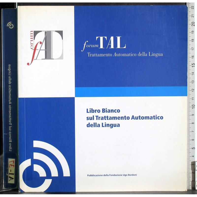 TAL. Libro bianco sul trattamento automatico della Lingua