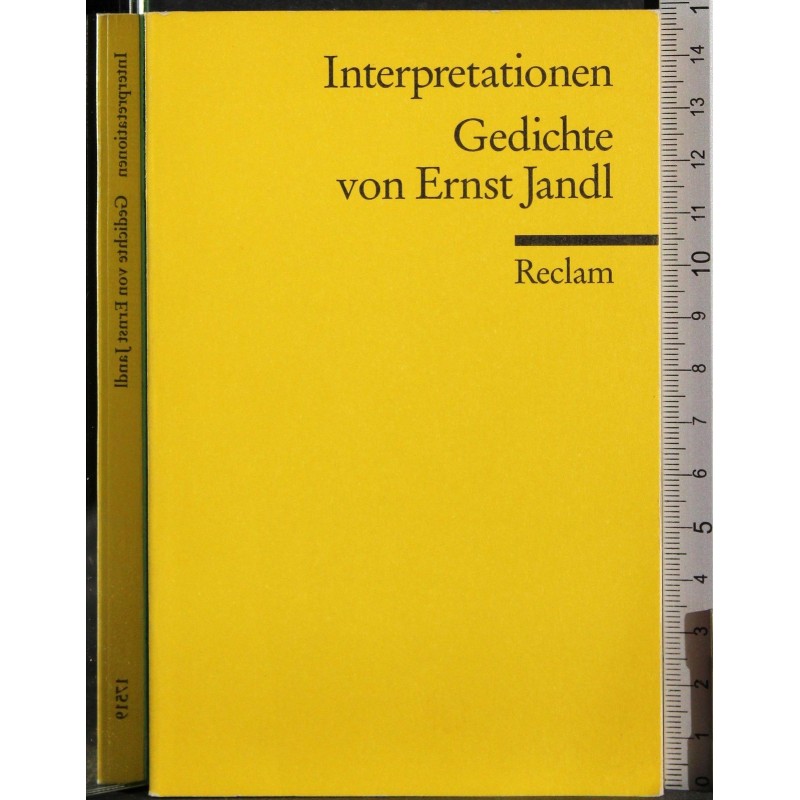 Interpretationen. Gedichte
