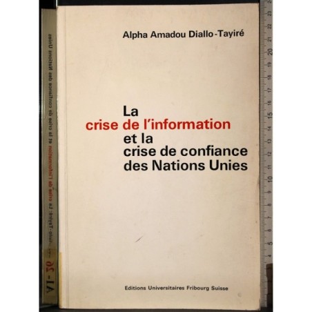 Crise l'information et crise confiance nations unies