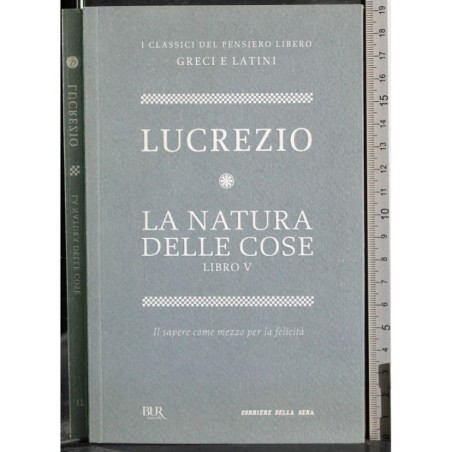 La natura delle cose. Libro V