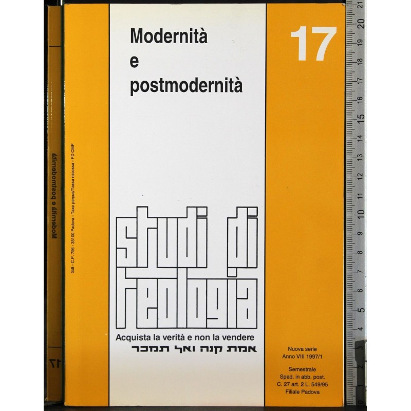 Modernità e postmodernità