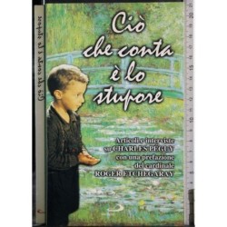 Ciò che conta è lo stupore