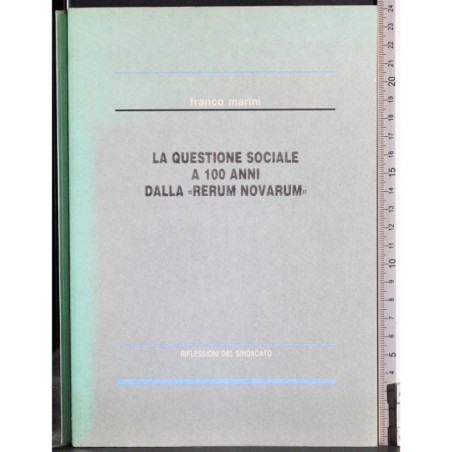 Questione sociale rerum novarum
