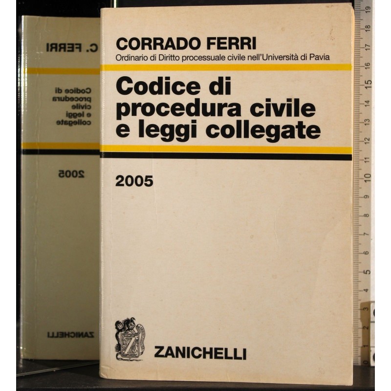 Codice di procedura civile e leggi collegate