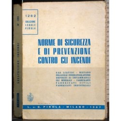 Norme di sicurezza e di prevenzione contro gli incendi