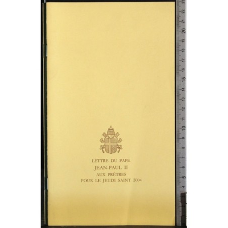 Lettre du pape