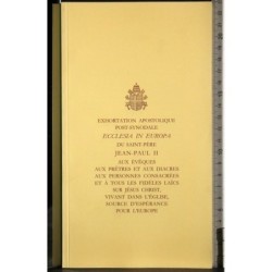 Exhortation Apostolique ecclesia in Europa