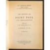 Les epitres de Saint Paul