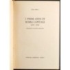I primi anni di Roma capitale 1870-1978