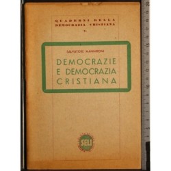 Democrazie e democrazia cristiana