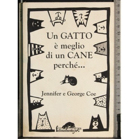 Un gatto è meglio di un cane perché. Un cane è meglio di u..