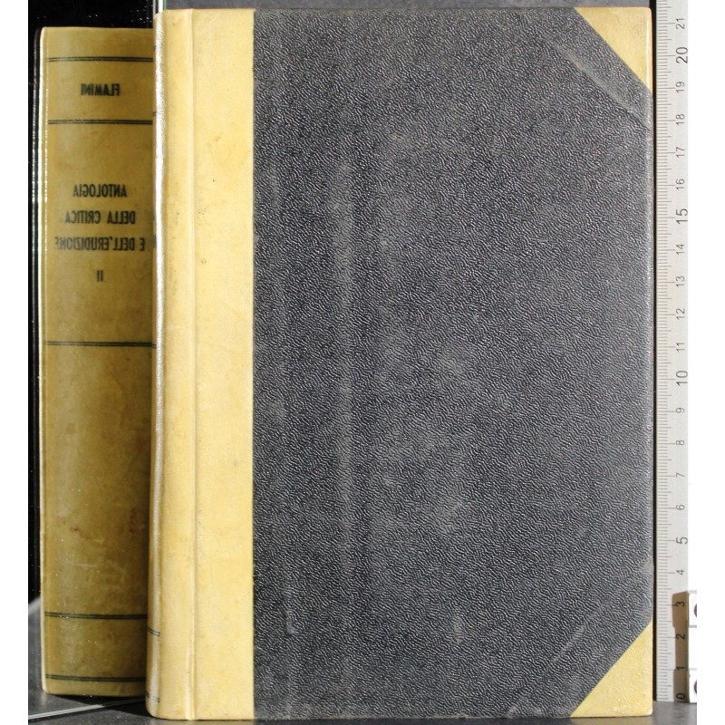 Antologia della critica e dell'erudizione. Vol 2