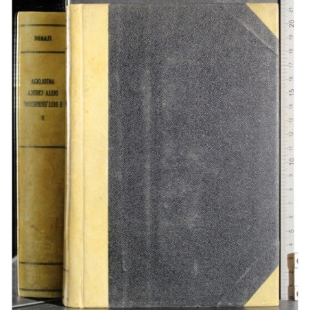 Antologia della critica e dell'erudizione. Vol 2