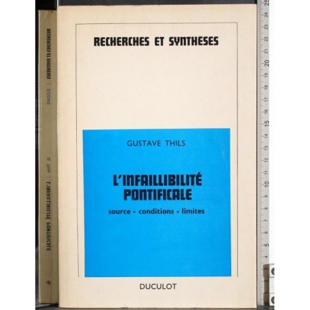 L'infaillibilite pontificale