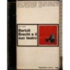 Bertolt Brecht e il suo teatro