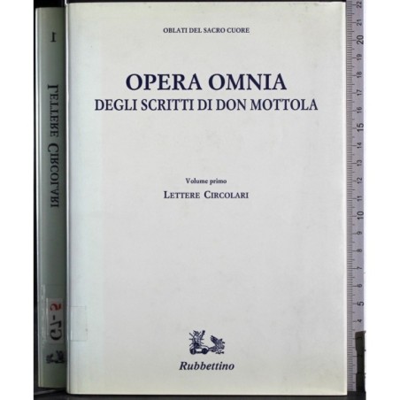 Opera omnia degli scritti di don Mottola. Vol 1